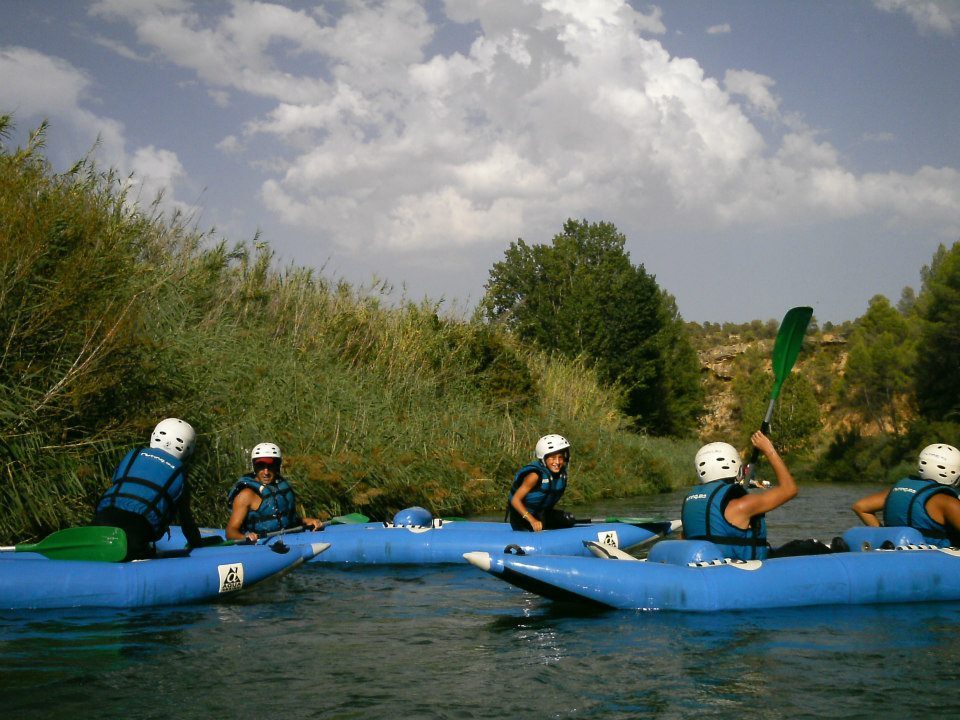 Descenso en canoas